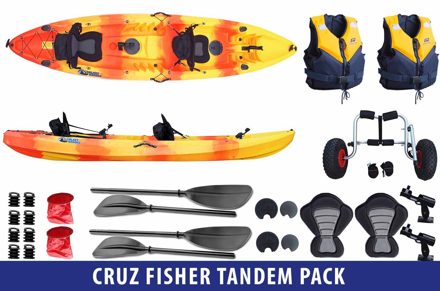 Cruz Fisher Tandem Pack